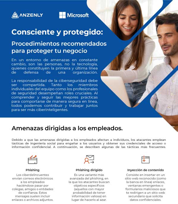 Consciente y protegido: Procedimientos recomendados para proteger tu negocio